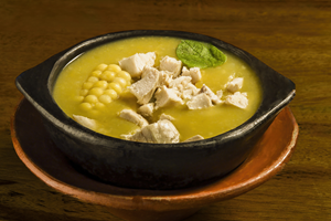 Comida Colombiana en Villa de Leyva